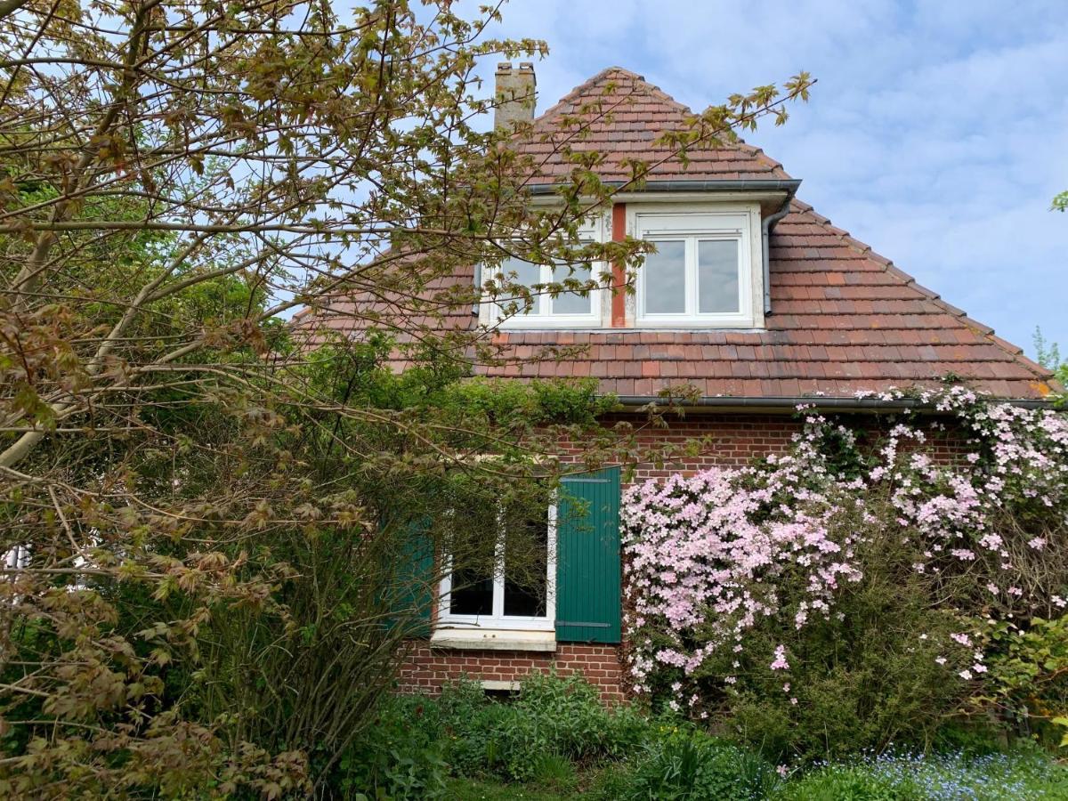 Maison De Charme En Normandie Berneval-le-Grand Exterior foto